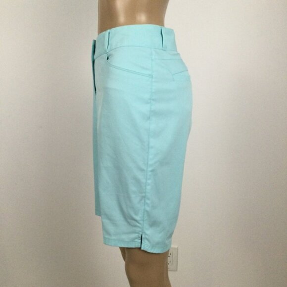 ADIDAS Blue Bermuda Shorts Size 10 - Picture 4 of 8